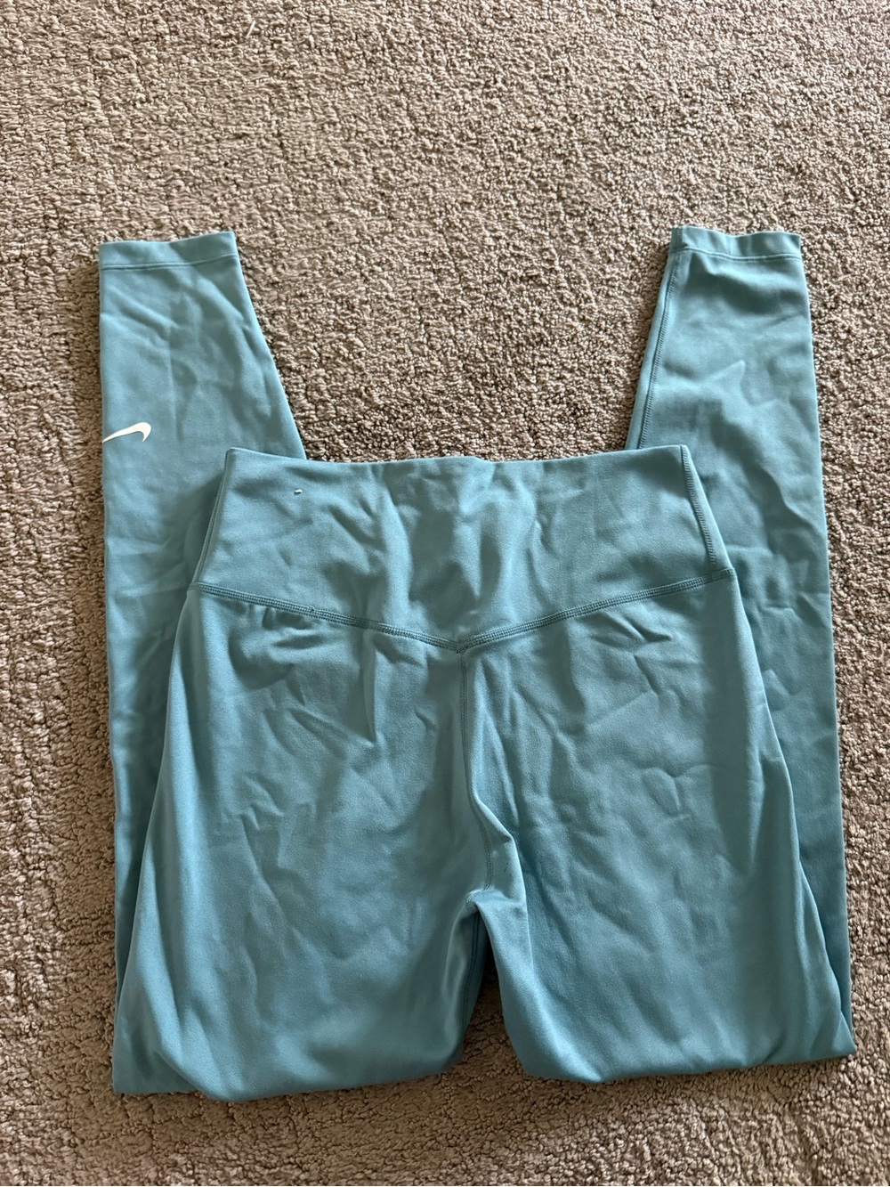 Nike Light Teal Athletic Leggings